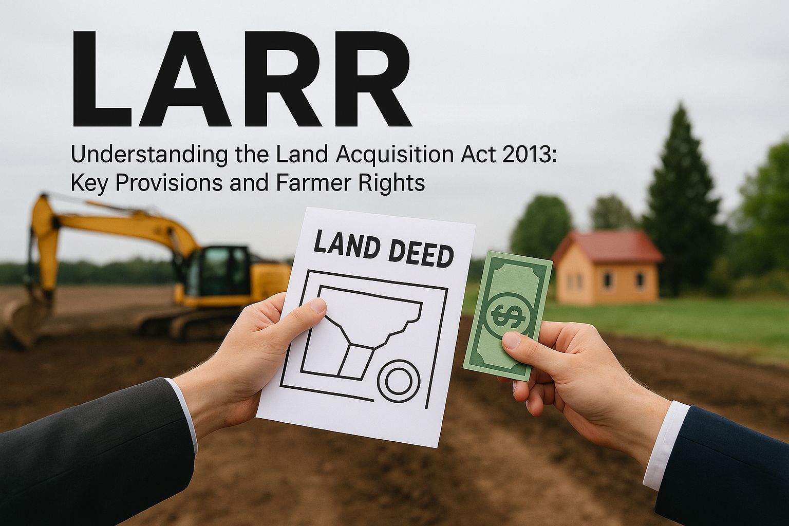 Implementation of India’s Land Acquisition, Rehabilitation and Resettlement Act (LARR)